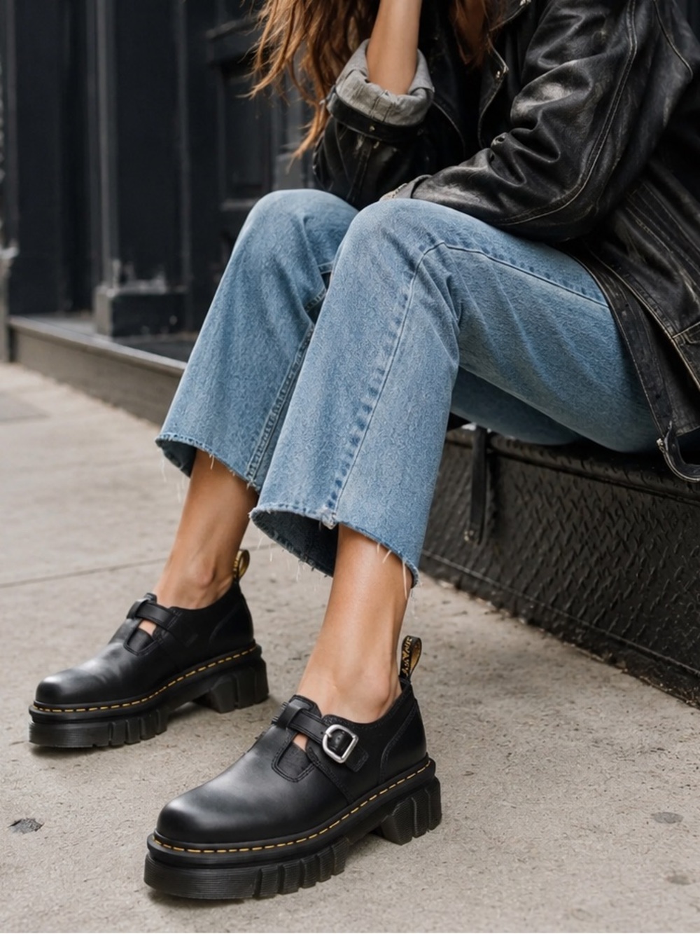 Dr. Martens Audrick T-Bar Mary Jane in Black | 7 (38)